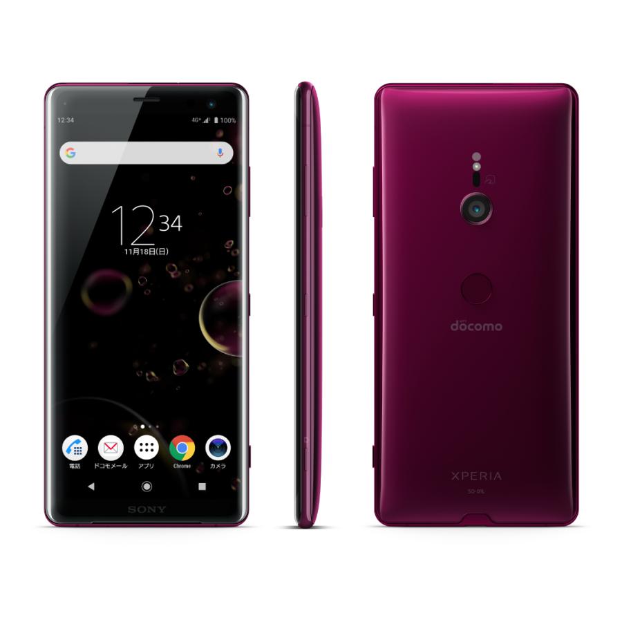Xperia XZ3 SO-01L ボルドーレッド 64GB フルセグ 有機EL Xperia XZ3 SO-01L ボルドーレッド 64GB フルセグ 有機EL