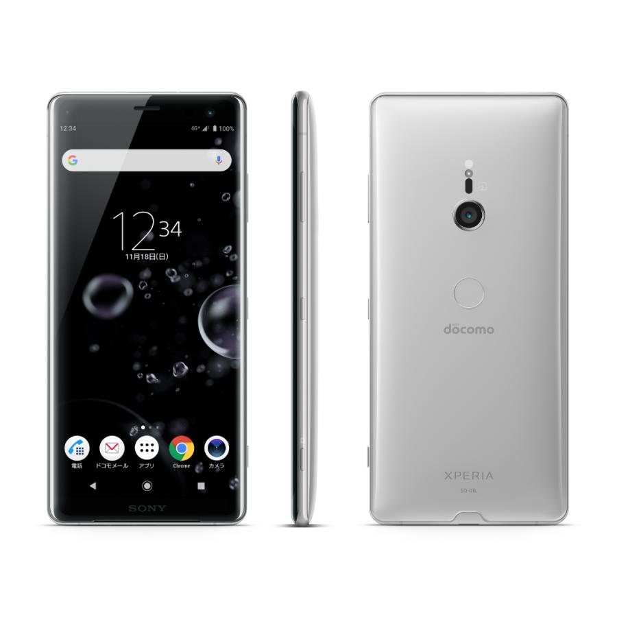 Xperia XZ3 SO-01L ホワイトシルバー 64GB フルセグ 有機EL Xperia XZ3 SO-01L ホワイトシルバー 64GB フルセグ 有機EL