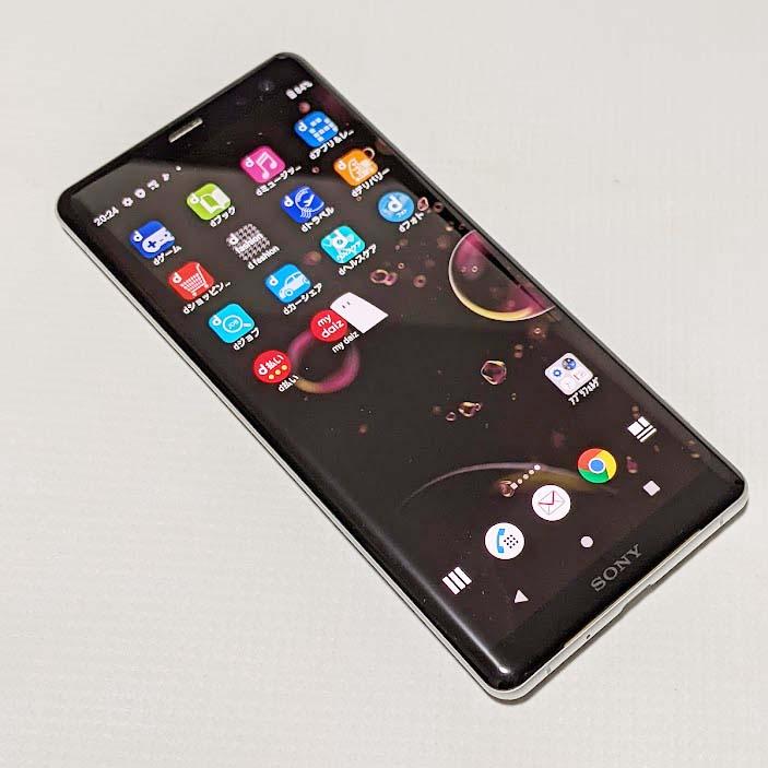 Xperia XZ3 SO-01L ホワイトシルバー 64GB フルセグ 有機EL Xperia XZ3 SO-01L ホワイトシルバー 64GB フルセグ 有機EL