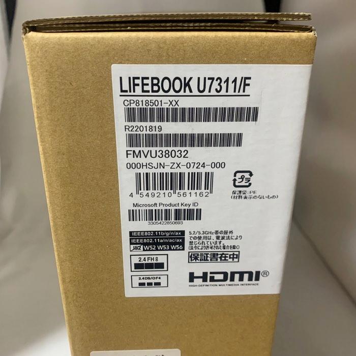富士通 LIFEBOOK U7311/F i5 第11世代 SSD256GB メモリ8GB 13.3 富士通 LIFEBOOK U7311/F i5 第11世代 SSD256GB メモリ8GB 13.3