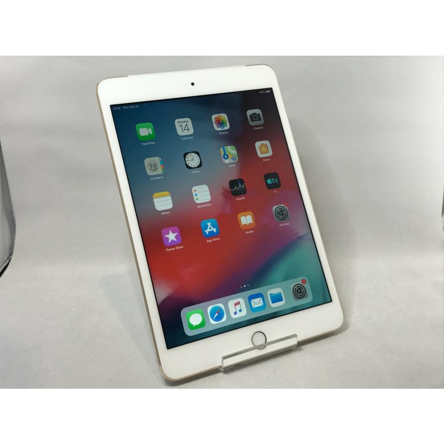 SIMフリー iPad mini３Wi-Fi+Cellular 128GB ゴールド A1600 特典付 Apple 整備済み品 ランクA mini3-128gd-a239d2 テレワーク POSレジ オーダー｜d-plaza-kjc｜02