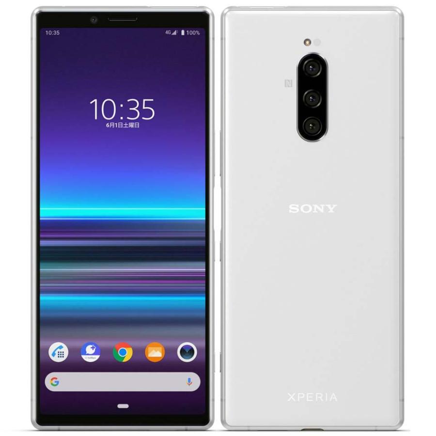 Xperia 1 802SO ホワイト 64GB 6.5インチ4K有機EL&シネマワイド