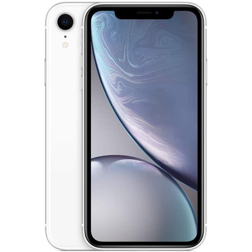 美品 中古 iPhoneXR 256GB ホワイト A2106 AppleSIMフリー 海外直輸入リファビッシュ品 (整備済品) ガラス