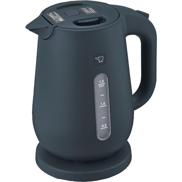 【通電確認済み】象印 電気ケトル CK-VB15-BM1.5L　マットブラック 象印（ZOJIRUSHI） CK-VB15-BM ZOJIRUSHI 電気ケトル 1.5L ソフト