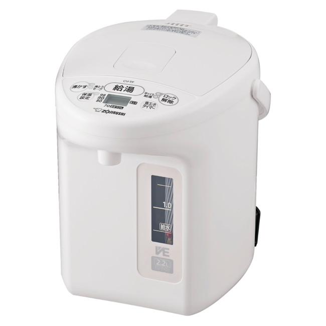 優湯生 CV-TF22-WA ZOJIRUSHI 象印 電気ポット マイコン沸とう VE電気