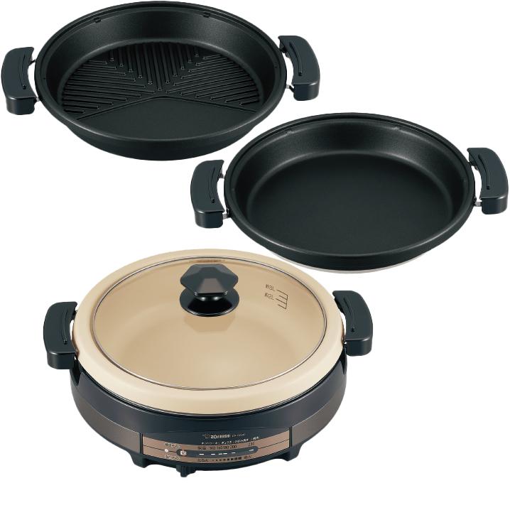 新品未開封　ZOJIRUSHI グリル鍋 EP-RW30-TA ブラウン あじまる EP-RW30-TA ZOJIRUSHI 象印 グリルなべ ブラウン : 生活家電