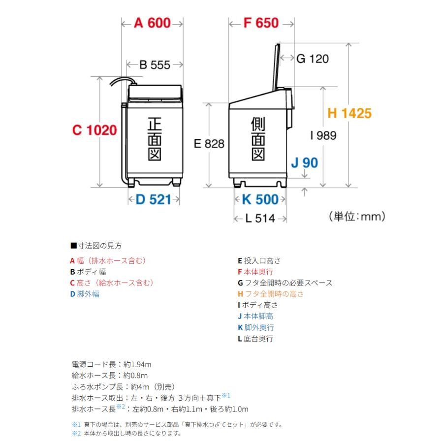 SHARP ES-PW8J-C 縦型洗濯乾燥機　8キロ　5月1〜15日発送 SHARP（シャープ） ES-PW8J-C 代引不可 日時指定不可 タテ型洗濯乾燥機