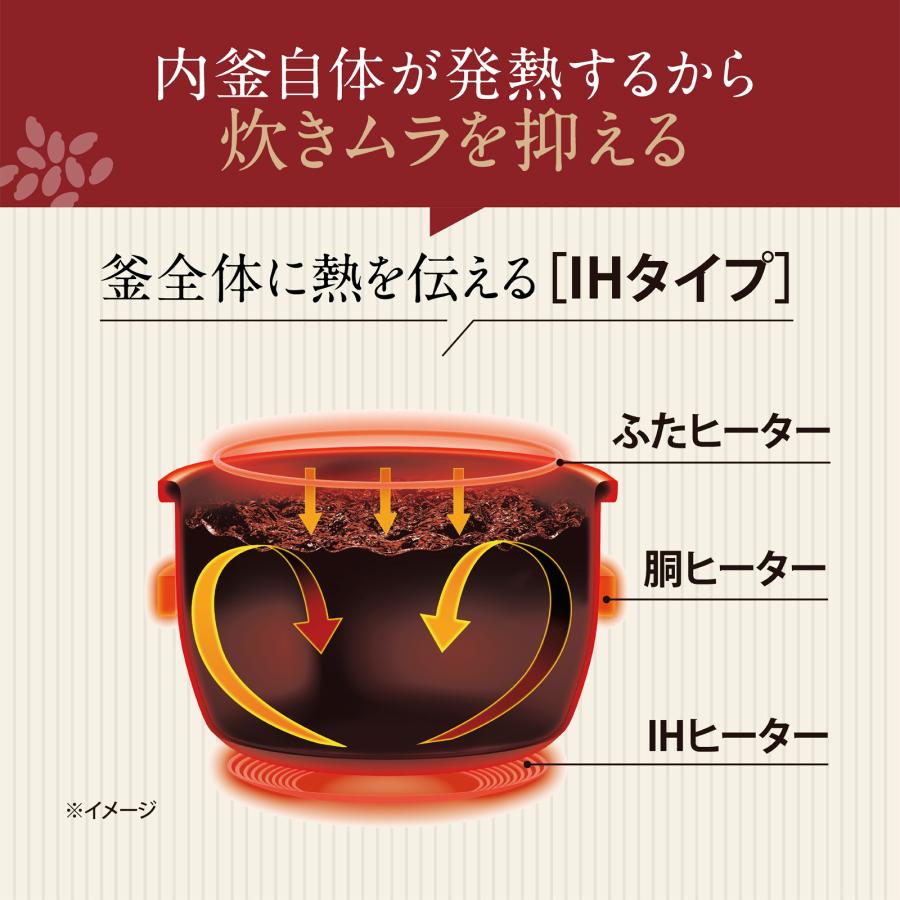 NW-QB10-BZ ZOJIRUSHI 象印 豪熱大火力 IH炊飯ジャー 5.5合炊き スレートブラック | 象印 | 01