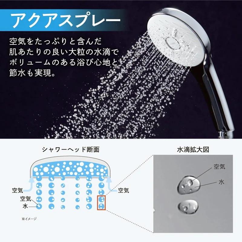 PK-BF-SM6 LIXIL リクシル シャワーヘッド エコアクアシャワーSPA ウルトラファインバブル INAX イナックス