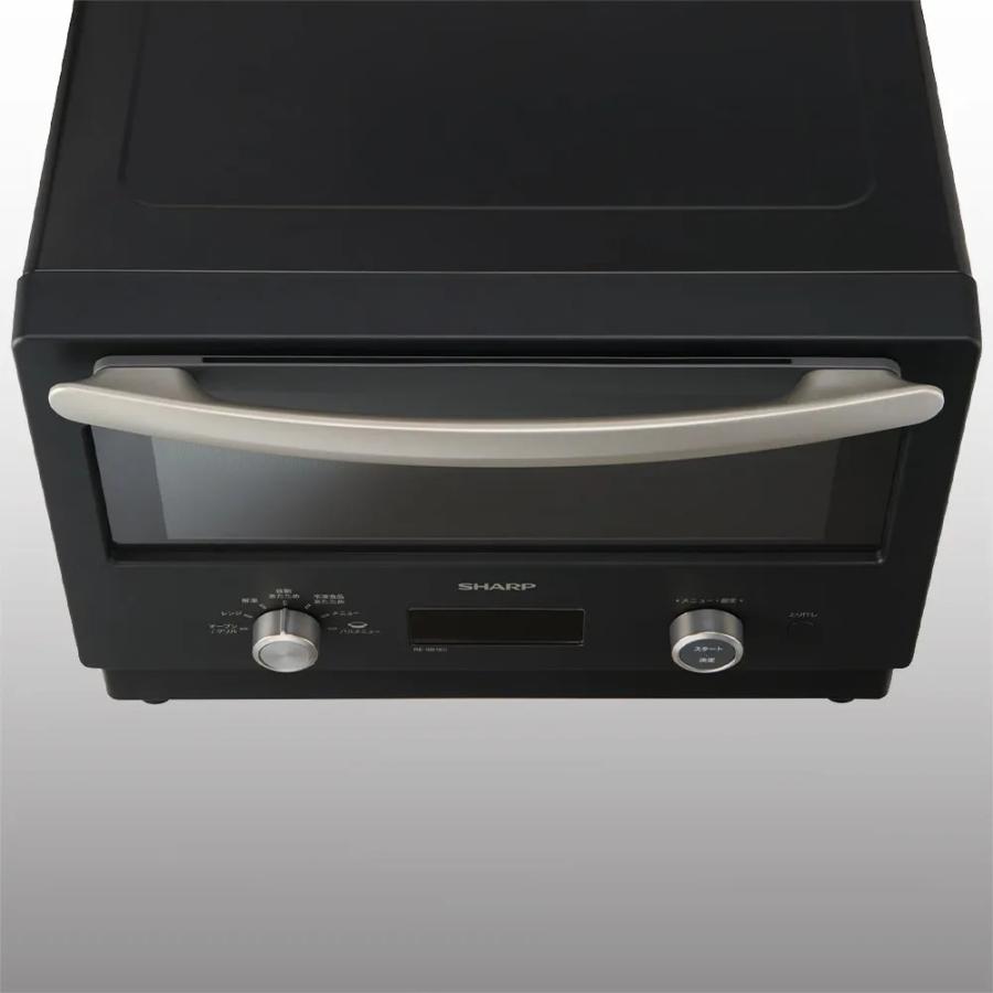 SHARP（シャープ） RE-SD18C-B SHARP オーブンレンジ 18L ブラック 
