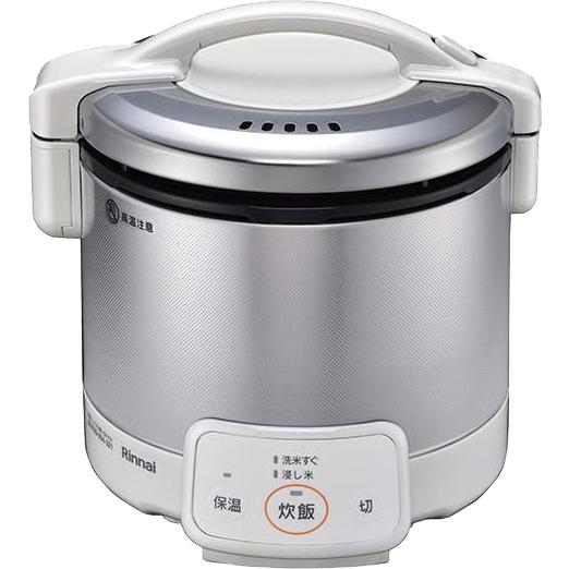 リンナイ（Rinnai） RR-030VQ-W-12A13A 都市ガス用 こがまる 0.5〜3合