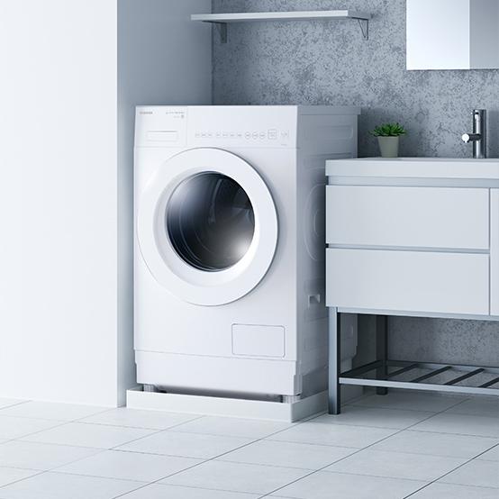 ZABOON TW-84GS4L-W 代引不可 日時指定不可 TOSHIBA 東芝 ドラム式洗濯