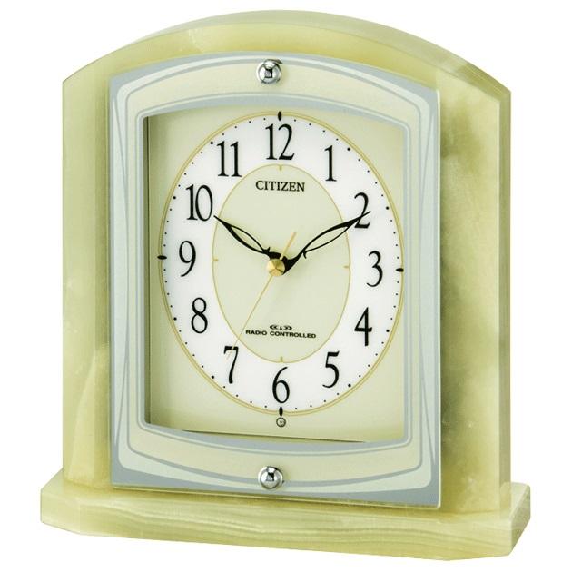 CITIZEN シチズン 電波 置時計 パルラフィーネ ライトグリーン 未使用 CITIZEN（シチズン） お取り寄せ 電波置時計 パルラフィーネR400