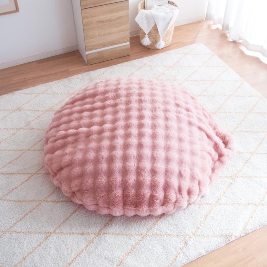 宮武製作所 メーカー直送 ふわとろビーズクッションソファ マイクロ