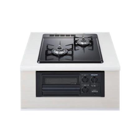 お取り寄せ ビルトインガスコンロ 都市ガス用 幅45cmタイプ グリル付  