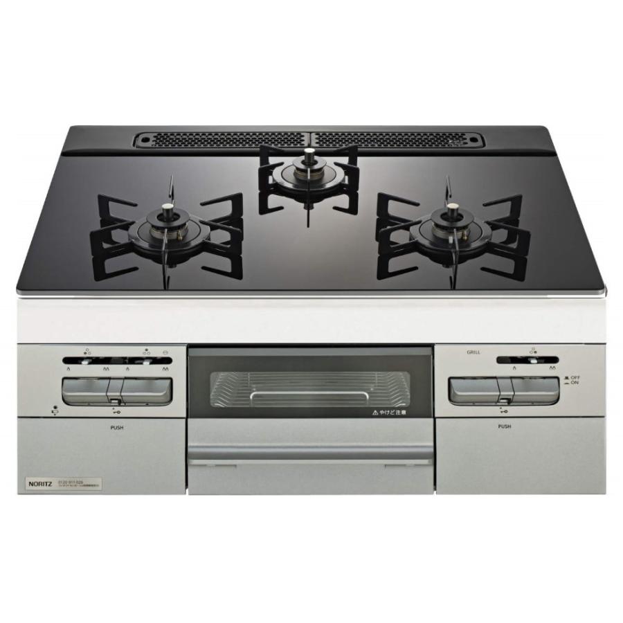 ノーリツ（NORITZ） お取り寄せ 代引不可 ビルトインガスコンロ 左右