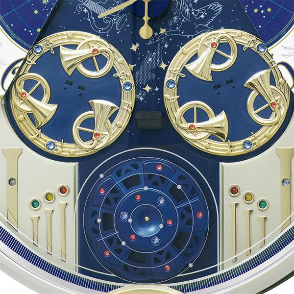 SEIKO（セイコー） お取り寄せ RE582G 電波掛時計 からくり時計 : 生活