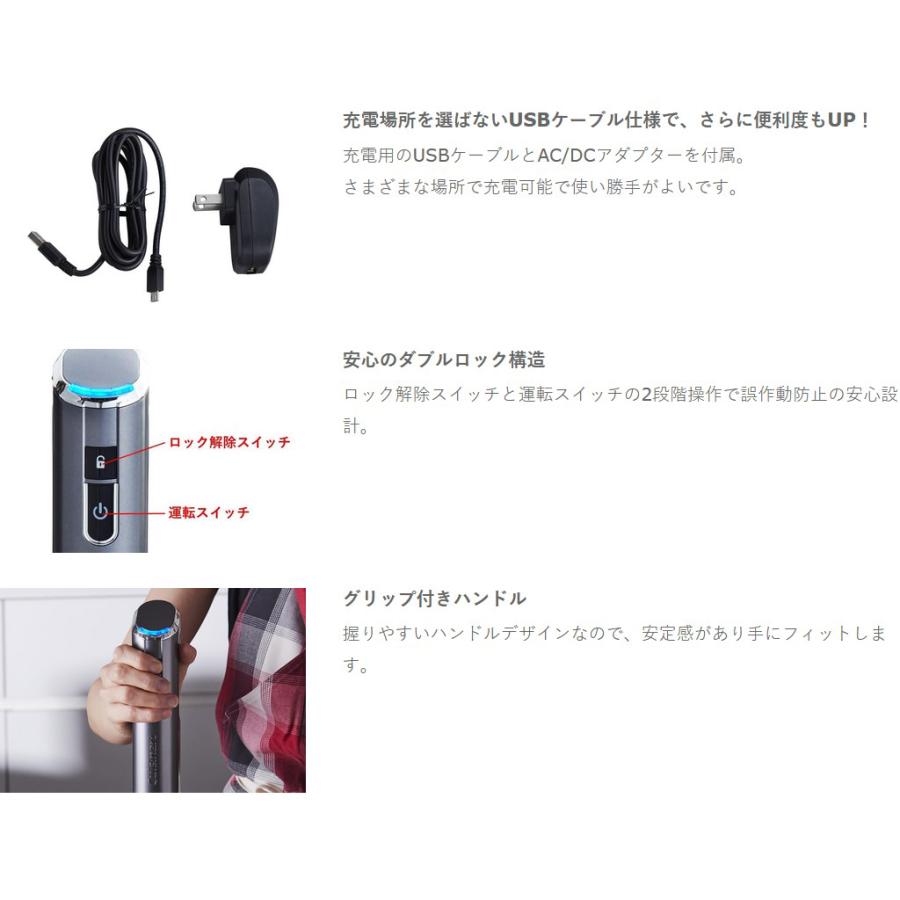 クイジナート（Cuisinart） RHB-100J ハンドブレンダー コードレス