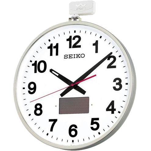 SEIKO 大型掛時計 ソーラー屋外用電波時計 セイコー SF211S SEIKO 大型掛時計 ソーラー屋外用電波時計 セイコー SF211S