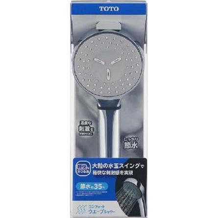TOTO コンフォートウエーブシャワーヘッド　THYC89 TOTO シャワーヘッド 90φ めっき仕様 コンフォートウエーブ THYC89