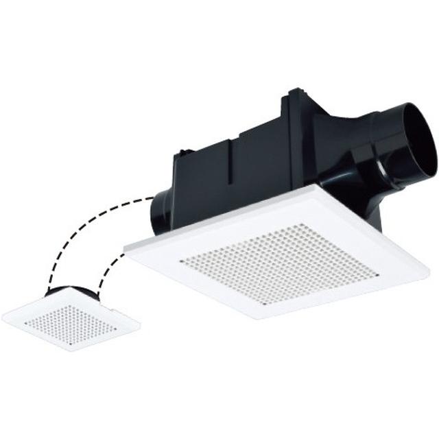三菱電機 ダクト用換気扇 天井吸込形 2部屋換気 VD-10ZFC14 未開封品 三菱電機（MITSUBISHI ELECTRIC） ダクト用換気扇 天井埋込形 2部屋