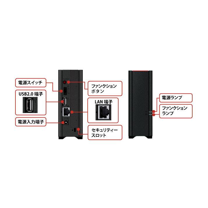 ☆バッファロー ネットワーク対応HDD(NAS) LinkStation LS210D0201G
