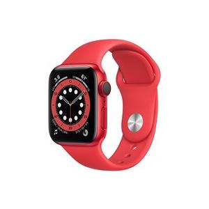 【人気商品】 Apple Watch Series 安い購入 6 GPS+Cellularモデル M06R3J 40mm A REDスポーツバンド PRODUCT