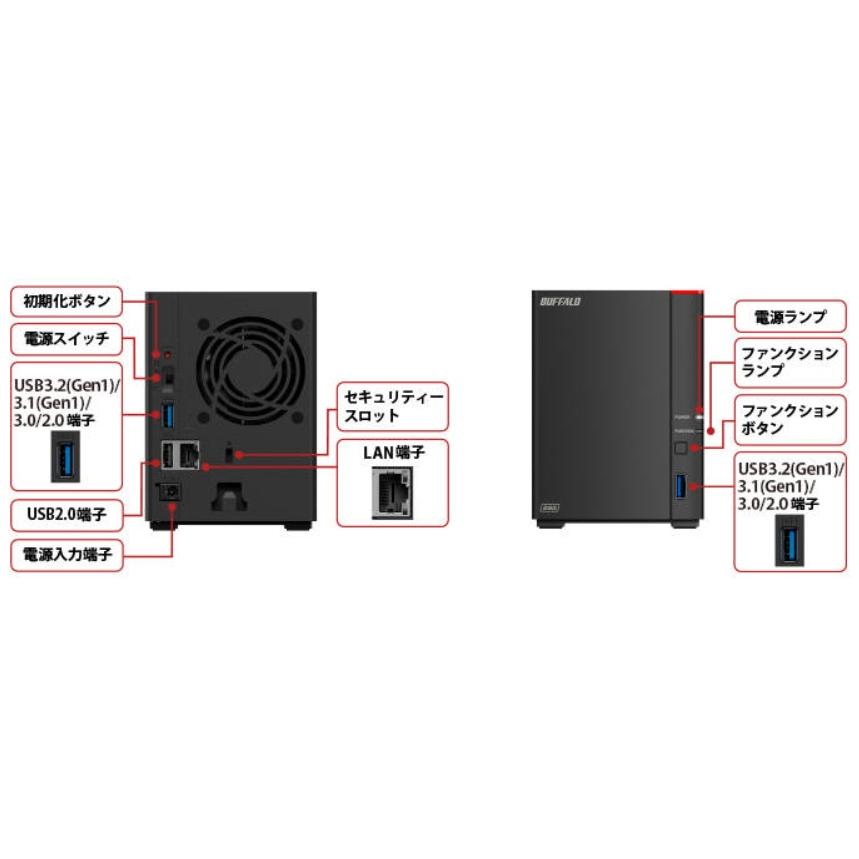 ☆バッファロー NAS(ネットワークHDD) LinkStation LS720D1602