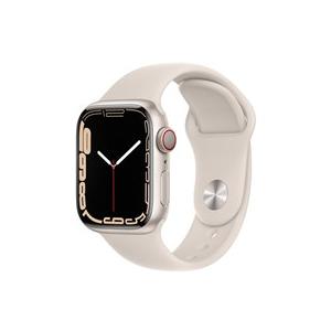 2637 Apple Watch シリーズ7 スターライト　アルミニウム　41㎜ Apple Watch Series 7（GPSモデル）- 41mmスターライト