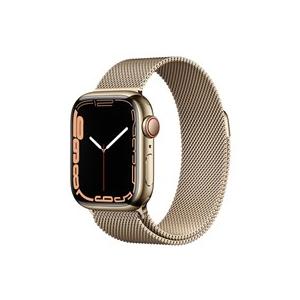 ☆Apple Watch Series 7 GPS+Cellularモデル 41mm MKJ03J/A [ゴールド 