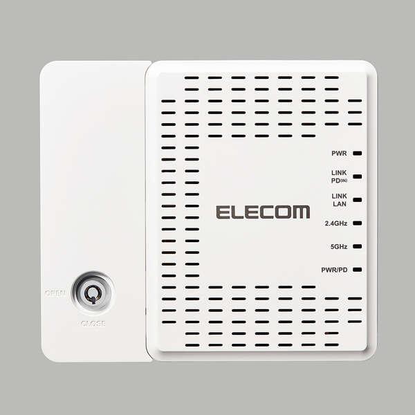 ELECOM無線AP（WAB-S1775）+ 無線中継機（WTC-3000GS） ☆エレコム WAB-S1775 無線アクセスポイント Wi-Fi6 11ac 1733+800Mbps