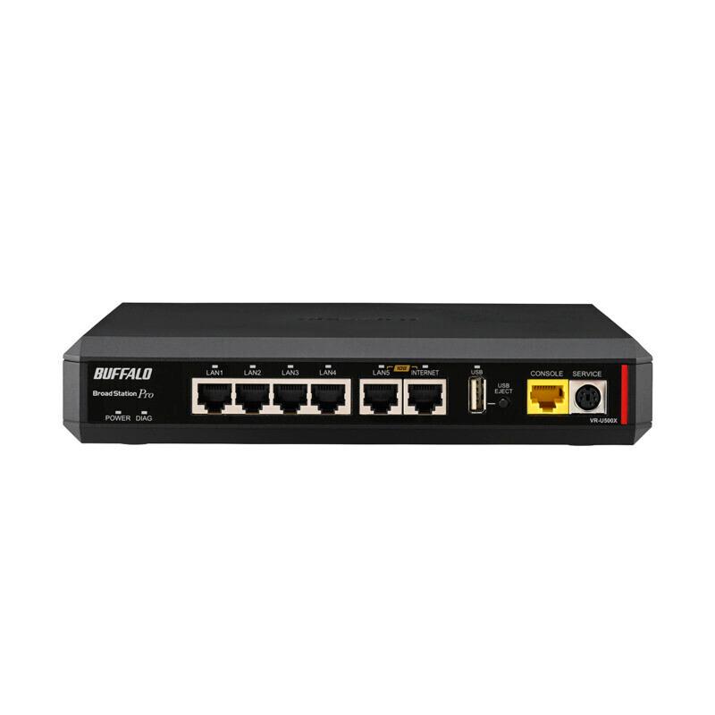 VR-U500X 有線VPNルーター ☆バッファロー 法人向け VPNルーター 有線モデル VR-U500X [ブラック