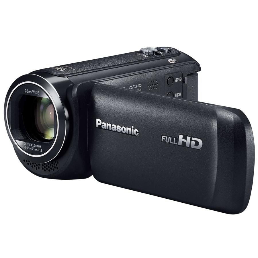 Panasonic HC-V495M ブラック　極美品 展示美品】パナソニック Panasonic HC-V495M ビデオカメラ本体