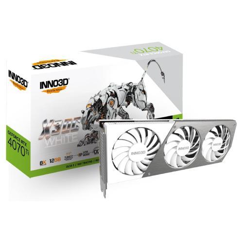 ☆Inno3D GeForce RTX 4070 Ti X3 OC WHITE N407T3-126XX
