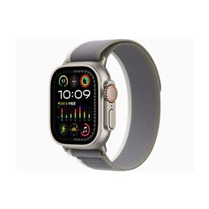 Apple Watch Ultra 2 GPS+Cellularモデル 49mm MRF43J/A [グリーン/グレイトレイルループ M/L]