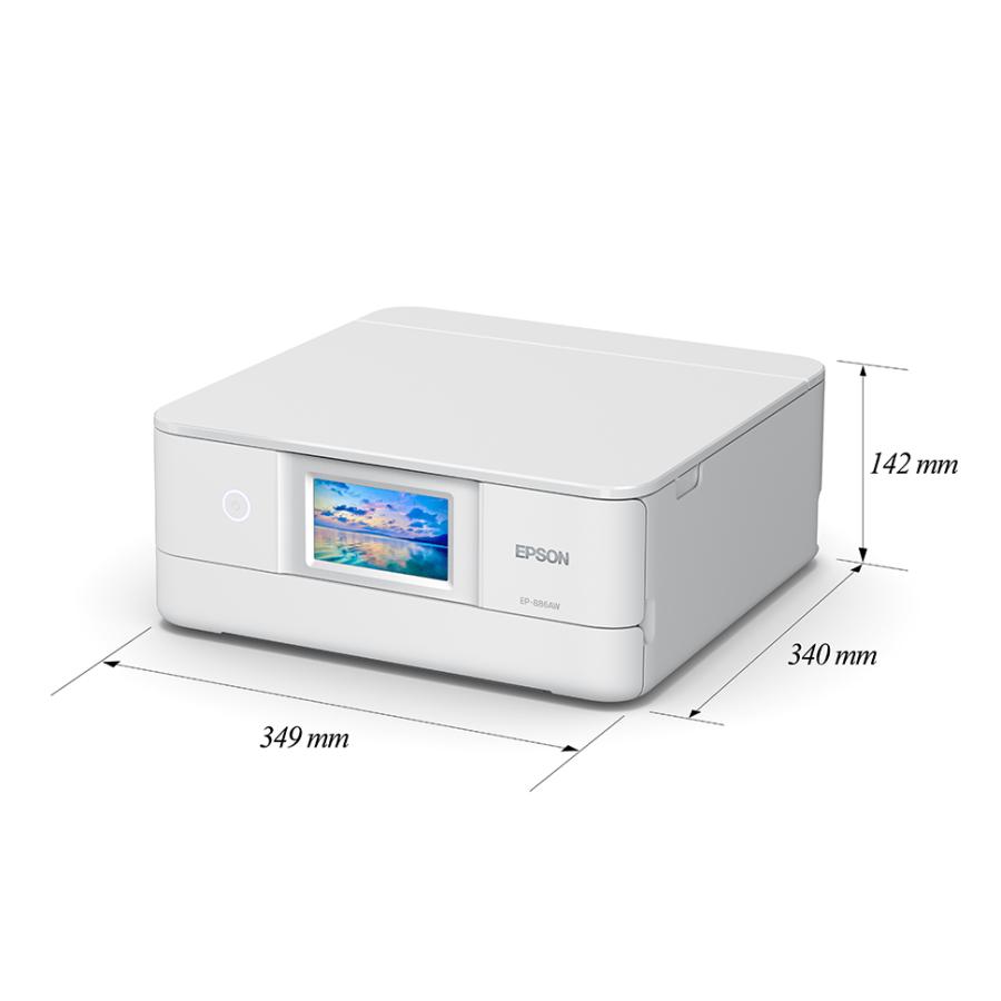 ☆EPSON カラリオ EP-886AW [ホワイト]【プリンタ】【送料無料