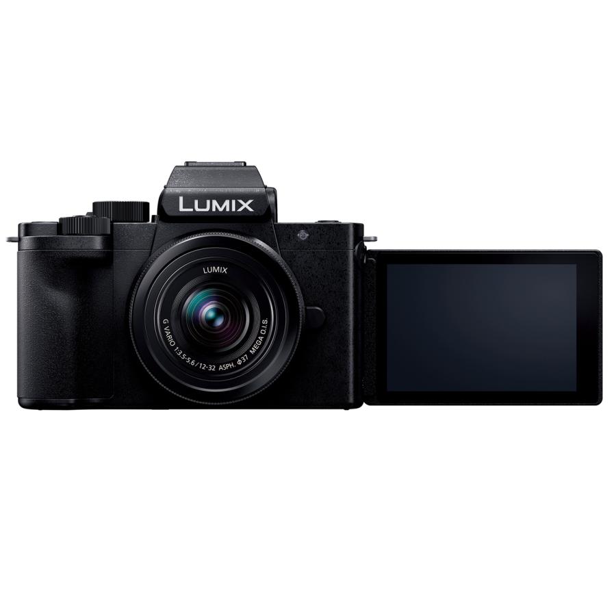 LUMIX DC-G100DK レンズキット LUMIX G100D Kキット ミラーレス一眼カメラ ブラック DC-G100DK-K