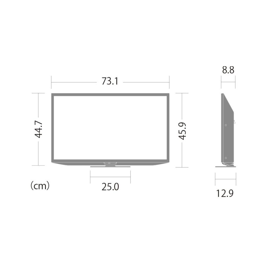 ★SHARP / シャープ Google TV搭載 AQUOS 2T-C32GF1 [32インチ]【薄型テレビ】【送料無料】の画像