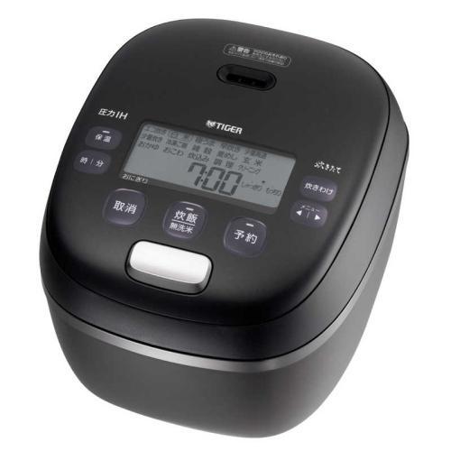 ほぼ未使用、美品　タイガー炊飯器、JRI-G100 ☆タイガー魔法瓶 炊きたて ご泡火炊き JRI-G100-KO [オフブラック