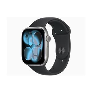 ★アップル / APPLE Apple Watch Series 11 GPS+Cellularモデル 46mm MFC94J/A [スペースグレイ・ブラックスポーツバンド S/M]