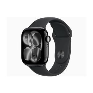 ★アップル / APPLE Apple Watch Series 11 GPSモデル 42mm MEQT4J/A [ジェットブラック・ブラックスポーツバンド S/M]【スマートウォッチ・ウェアラブル端末】（Yahoo!・ディーライズ2号）