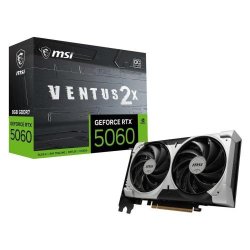 ☆MSI GeForce RTX 5060 8G VENTUS 2X OC V1 [PCIExp 8GB