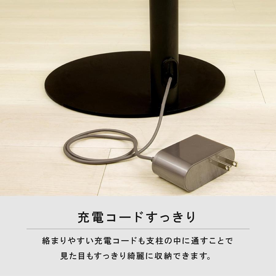 ☆電響社 ZEPEAL DCS-M10N-BK スティッククリーナースタンド 掃除機