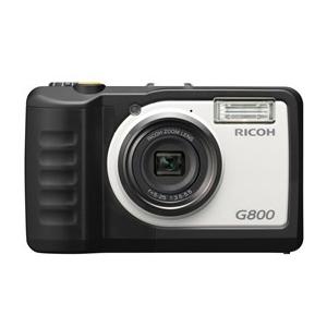 【動作確認済み】RICOH G800 デジタルカメラ　リコー　防水・防塵 リコー Ricoh G800 5倍 ブラック 防水防塵コンパクトデジタル