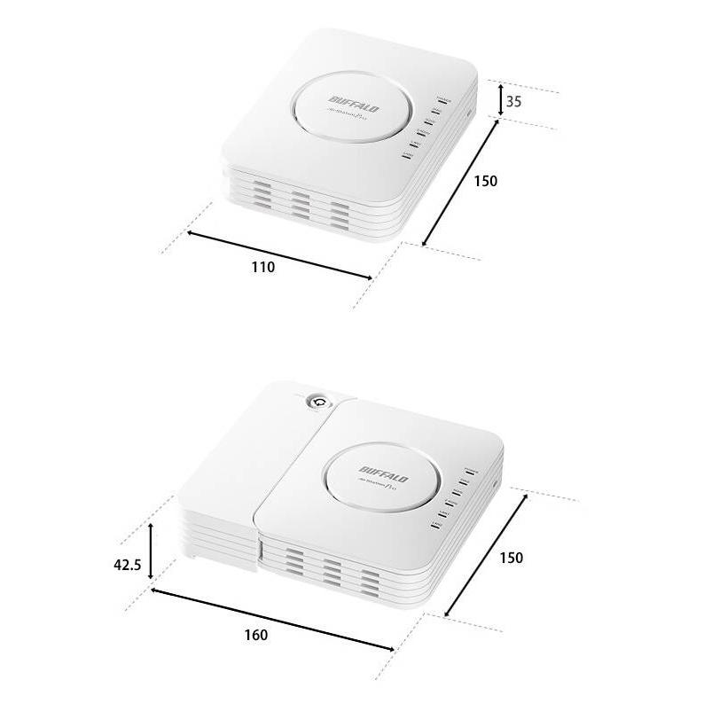 ☆バッファロー 「干渉波自動回避機能」搭載 無線LANアクセスポイント
