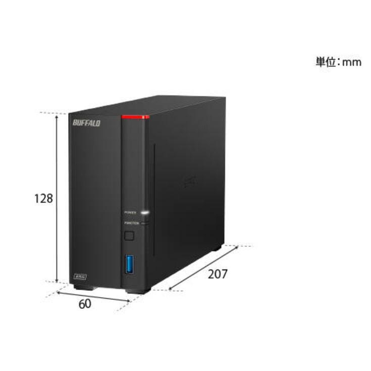 外付けハードディスク・ドライブ BUFFALO LinkStation LS-Q2.0TL/R5 2TB NAS LS-QV2.0TL/R5 : ネットワーク対応HDD(NAS) : LinkStation | バッファロー
