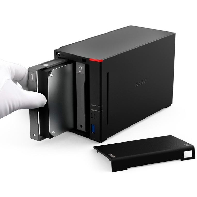 ★バッファロー NAS(ネットワークHDD) LinkStation LS720D1602 [ドライブベイ数：HDDx2 容量：HDD：16TB]【NAS(ネットワークHDD)】【送料無料】_1