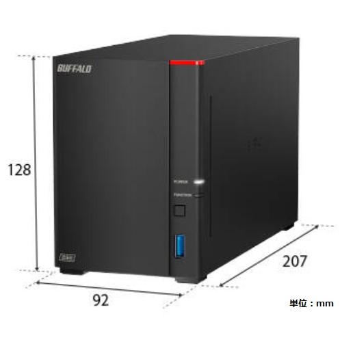 ★バッファロー NAS(ネットワークHDD) LinkStation LS720D1602 [ドライブベイ数：HDDx2 容量：HDD：16TB]【NAS(ネットワークHDD)】【送料無料】_2