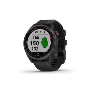 【美品】GARMIN GPSナビ ブラック Approach S42 ゴルフナビ ☆ガーミン Approach S42 [Black/Carbon Gray]【国内正規流通品