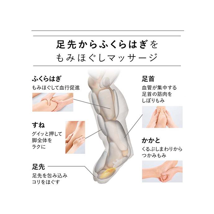 ★Panasonic / パナソニック レッグリフレ EW-RA190-H [ダークグレー] 【マッサージ器】｜d-rise｜04